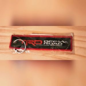 Toyota Racing Development key chain